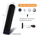 10 Vibration Modes 3 Sizes Anal plugs Prostate Vibrators - xbelo