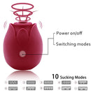 Rose Toy Lotus Sucking Vibrator With 10 Modes - xbelo