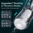 42°C Intelligent Heating Automatic Male Masturbator Sucking Toys - xbelo