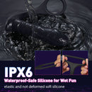 Moore - 10 Thrilling Vibration 3 Thrusting Silicone Remote Control Cock Ring Anal Vibrator - xbelo