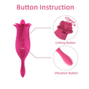 Lily Vibrator Tongue Licking Vibrator - xbelo
