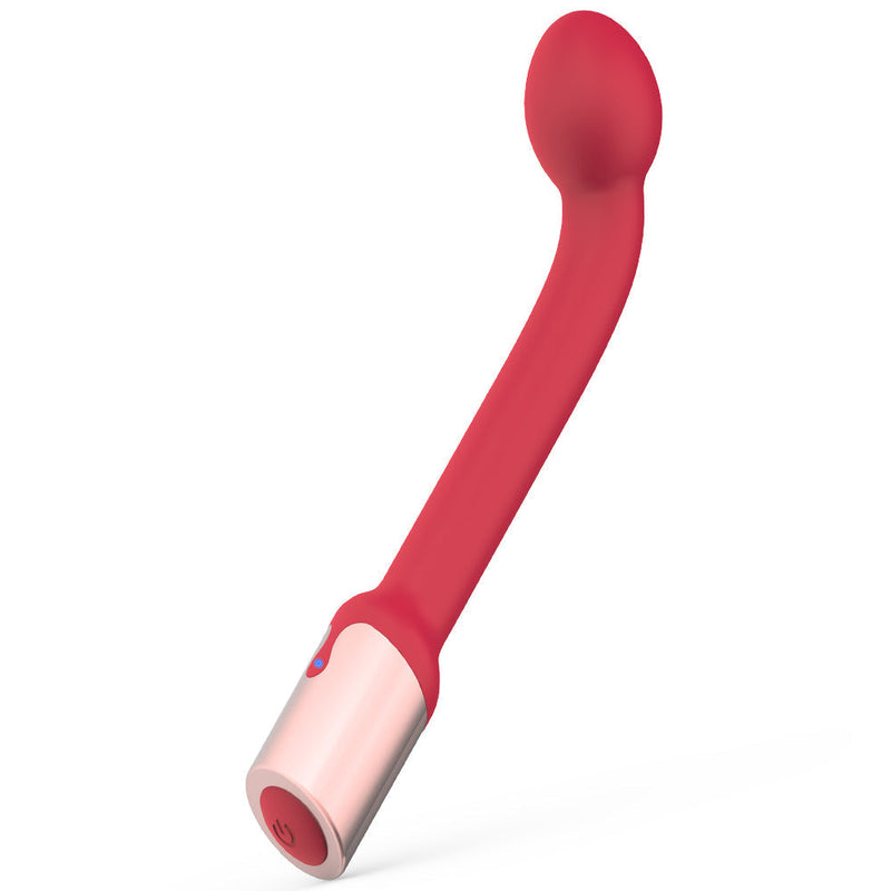 10 Powerful Vibration G-Spot Vibrat Massager with LED Light in Pink Red - xbelo