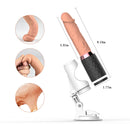 7 TELESCOPIC PATTERNS & 7 VIBRATING MODES Realistic Dildo Thrusting Sex Machine - xbelo