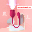 Rose Shaped Vibrator Realistic Oral Sucking - xbelo