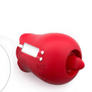 Rends Rose Toy Tongue & Sucking Vibrator - xbelo