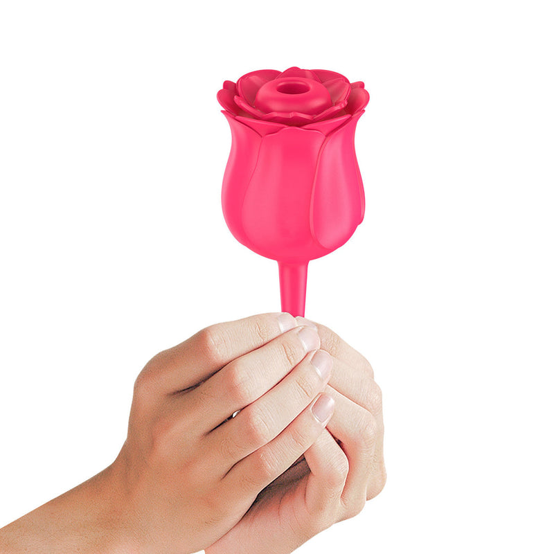 Silica Gel Rose Toy - 7 Sucking Modes - xbelo