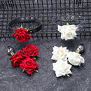 Rose Sex Toy Set With Butt Plug Nipple Clamp Collar - xbelo