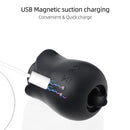 Rends Rose Toy Tongue & Sucking Vibrator Black - xbelo